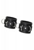 Anonymo handcuffs, PU leather, black